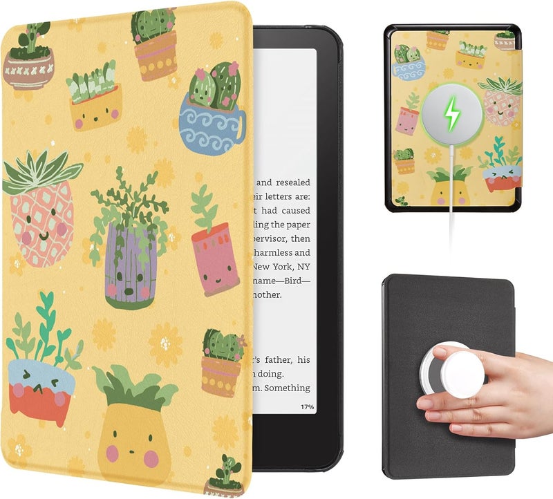 CoBak Case for 7" E-Readers - All New PU Leather Cover with Auto Sleep Wake Feature for E-Readers 2024 Released - Image 1